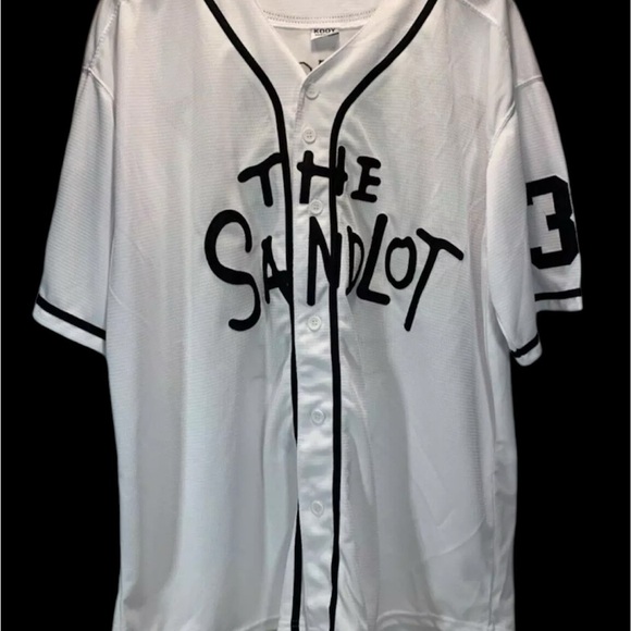 The Sandlot Baseball Jersey #30 Benny the Jet Rodriguez Size XL - Picture 11 of 12